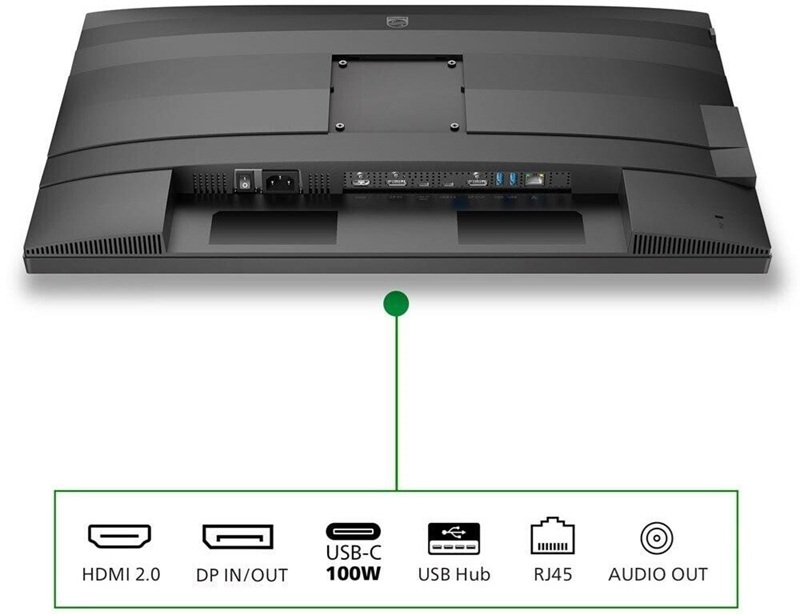 Монiтор 27" Philips 27B2G5601/00 Black