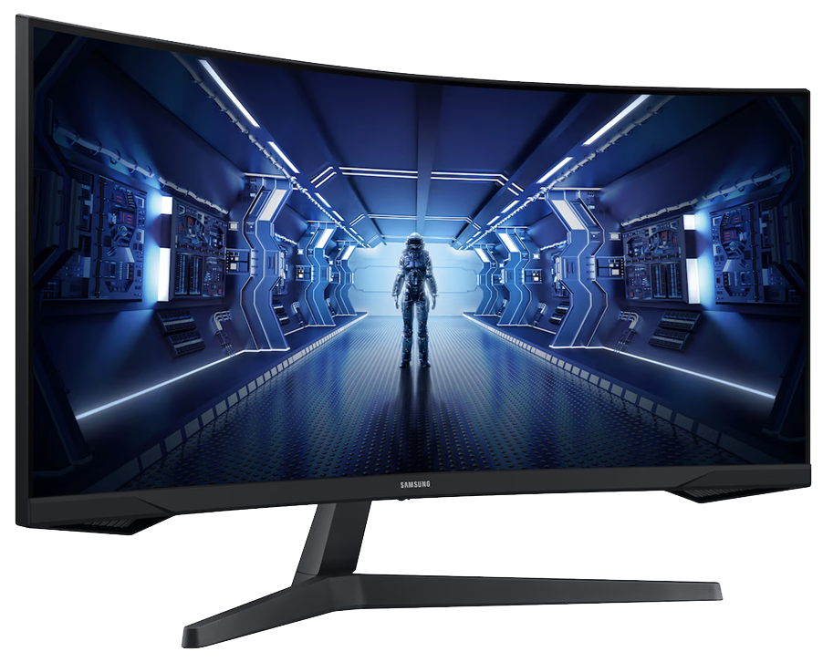 Монiтор 34" Samsung LC34G55TWWIXUA