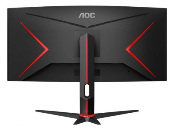 Монiтор 34" AOC CU34G2XP/BK Black/Red