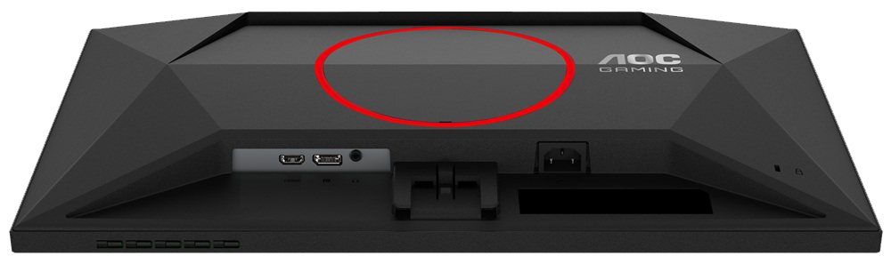 Монiтор 23.8" AOC Q24G4RE Black/Red