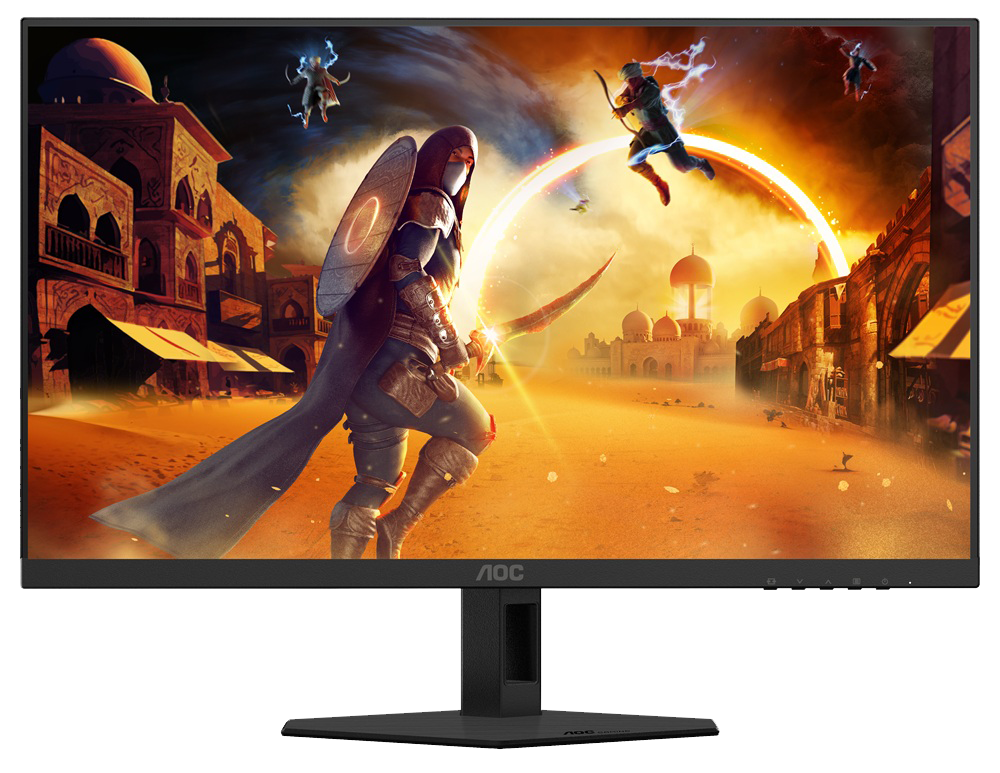 Монiтор 23.8" AOC Q24G4RE Black/Red