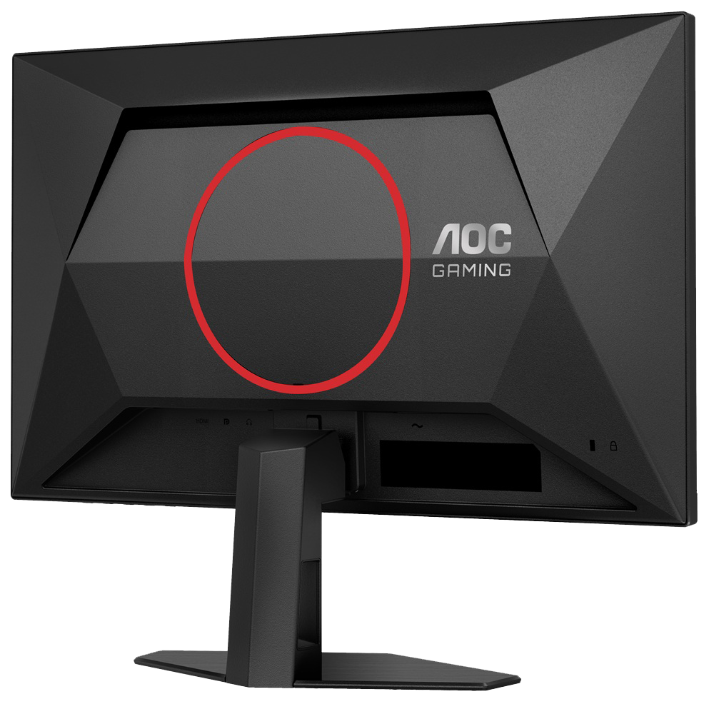 Монiтор 23.8" AOC Q24G4RE Black/Red