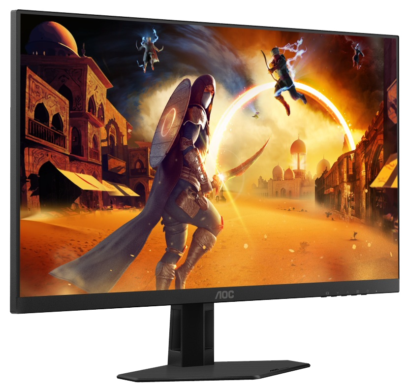 Монiтор 23.8" AOC Q24G4RE Black/Red