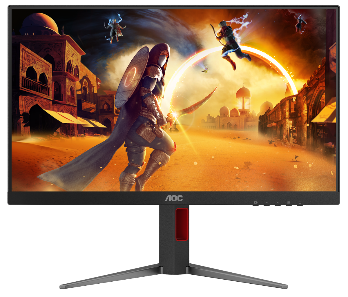 Монiтор 23.8" AOC 24G4HA Black