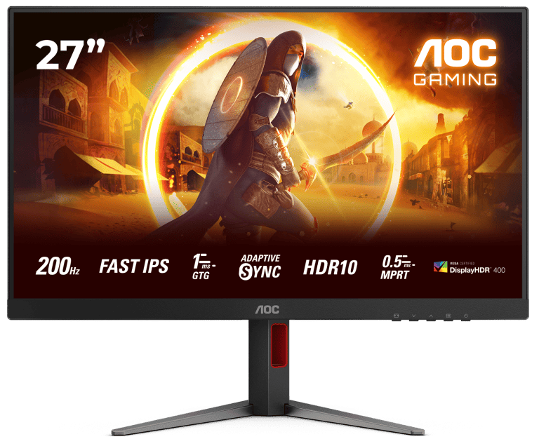 Монiтор 27" AOC 27G4HA Black