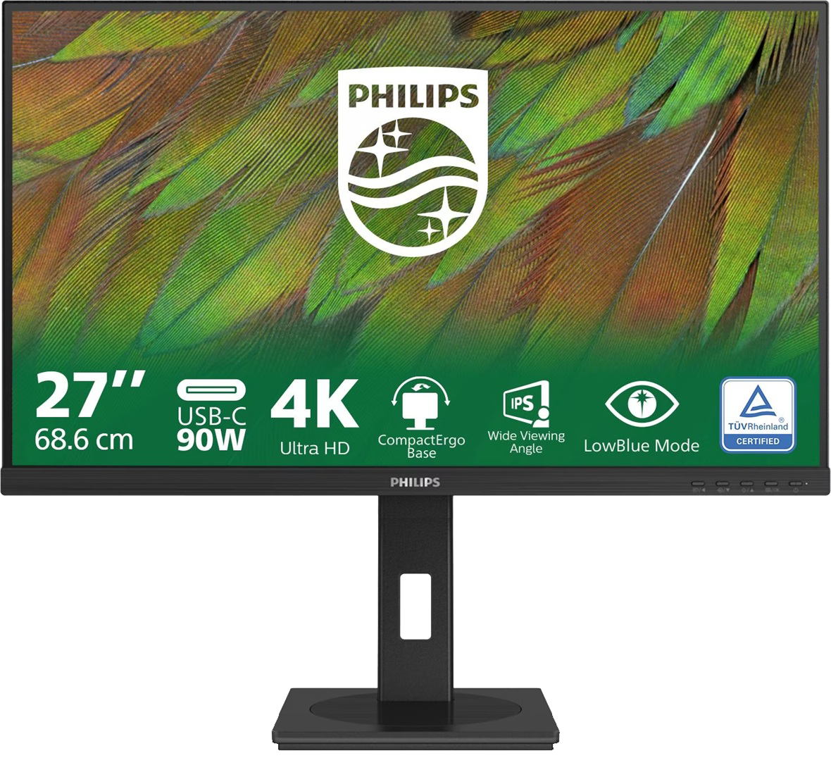 Монiтор 27" Philips 27B1U3900/00 Black