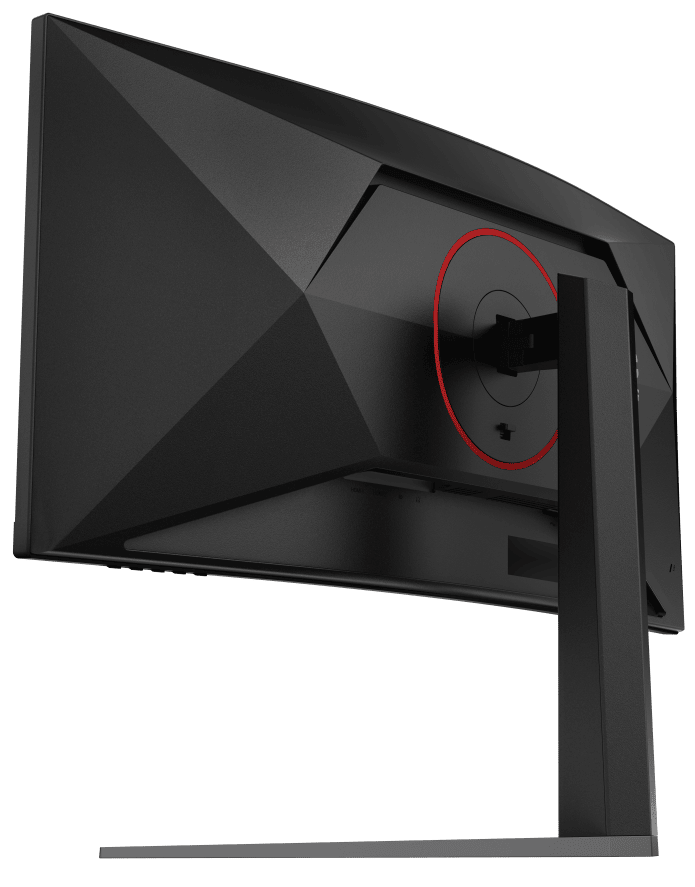 Монiтор 21.5" AOC CU34G4 Black/Red