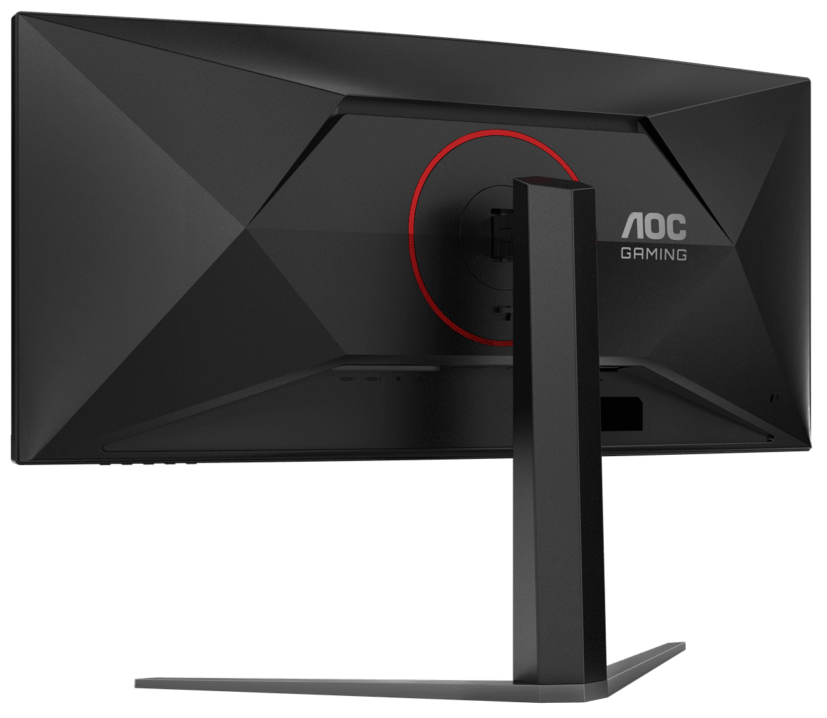 Монiтор 21.5" AOC CU34G4 Black/Red