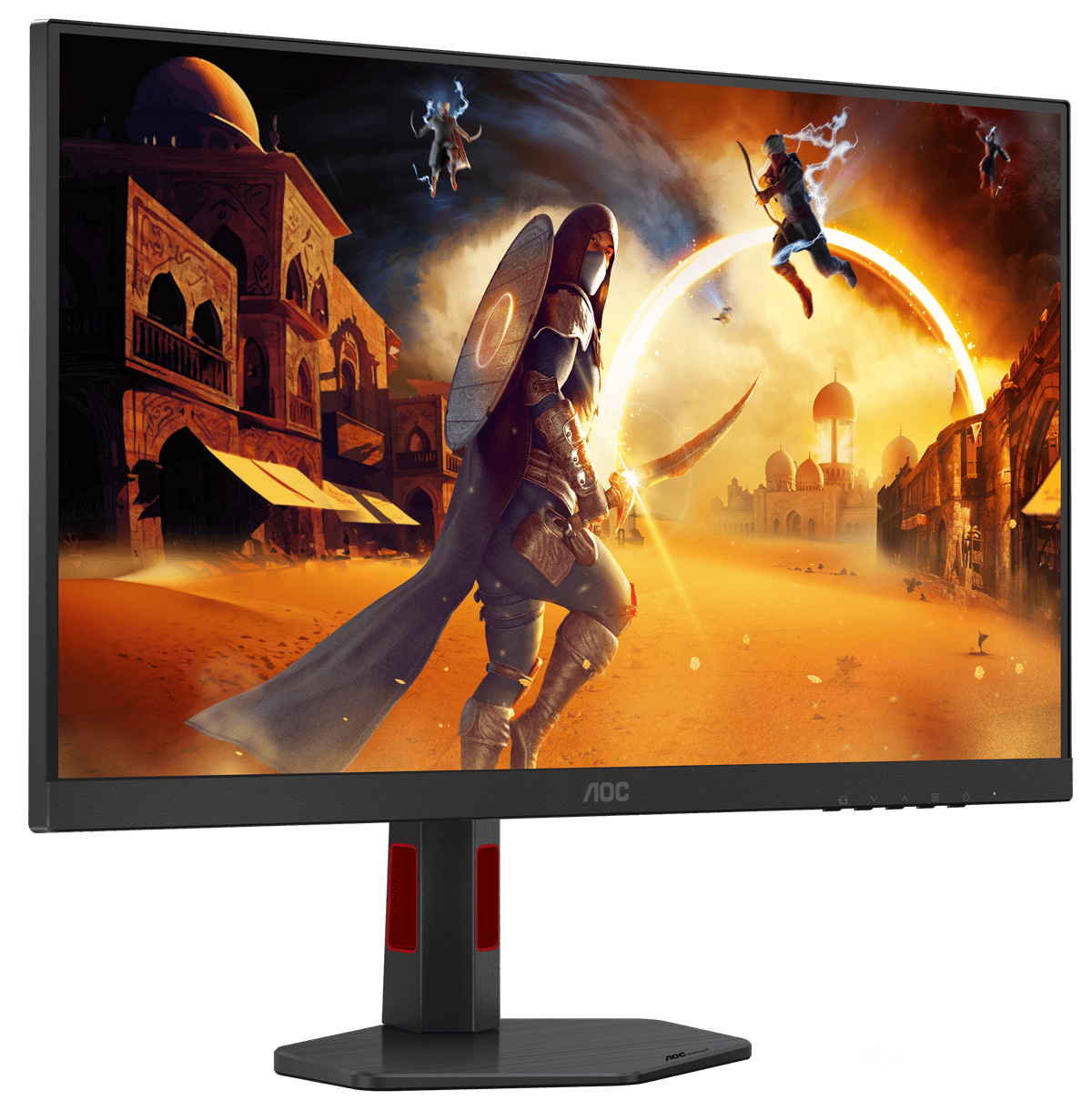 Монiтор 27" AOC U27G4R Black/Red