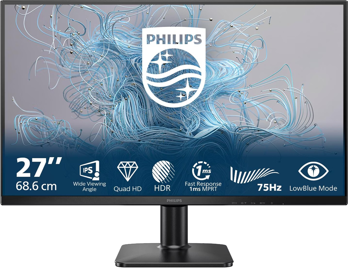 Монiтор 27" Philips 27E2N1500L/00 Black