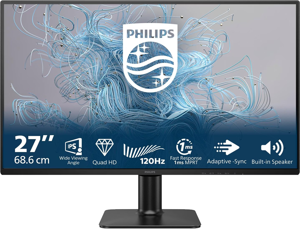 Монiтор 27" Philips 27E2N2500/00 Black