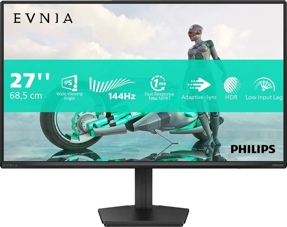 Монiтор 27" Philips Evnia 27M2N3200NF/00 Black