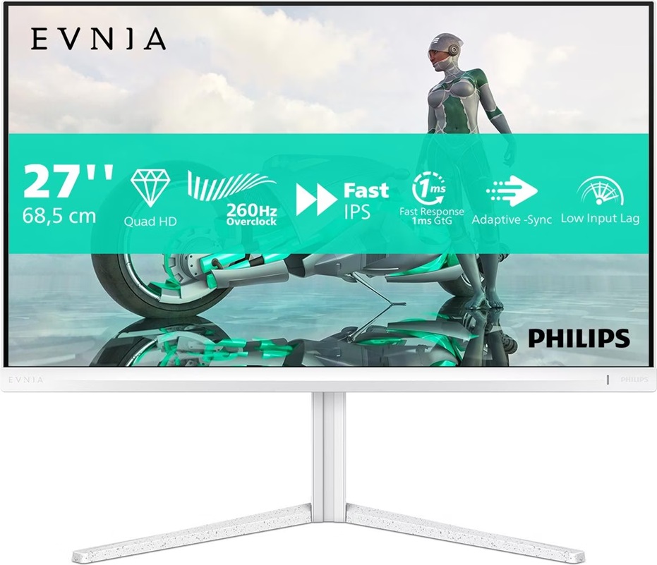 Монiтор 27" Philips Evnia 27M2N3501PA/00 White