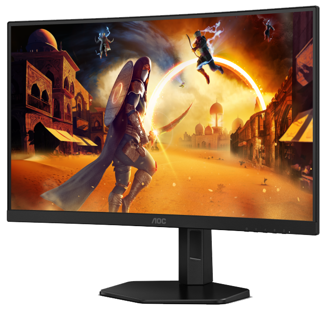 Монiтор 27" AOC C27G4ZXU Black