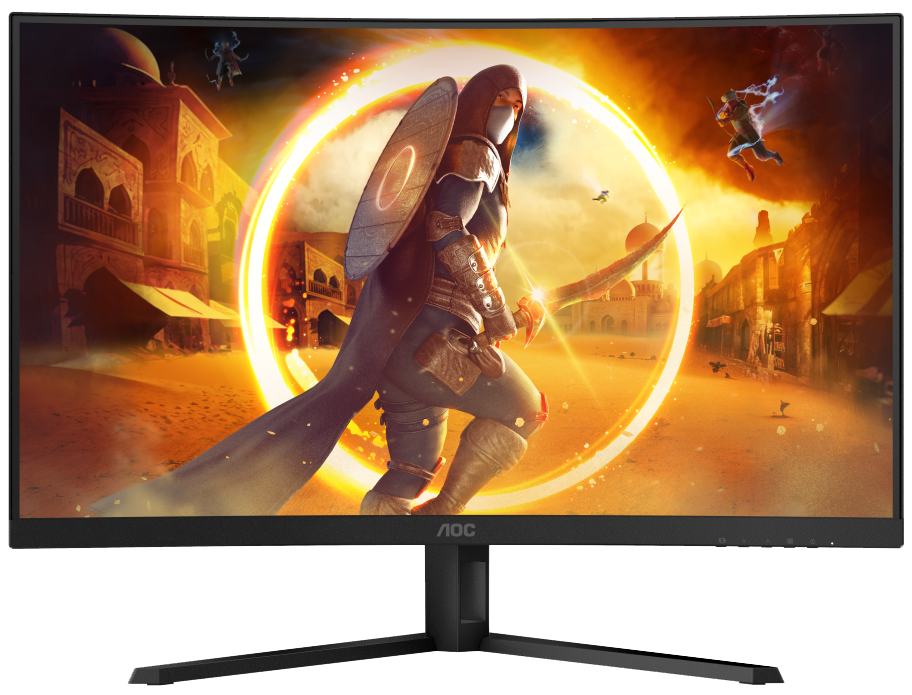Монiтор 31.5" AOC CQ32G4VE Black