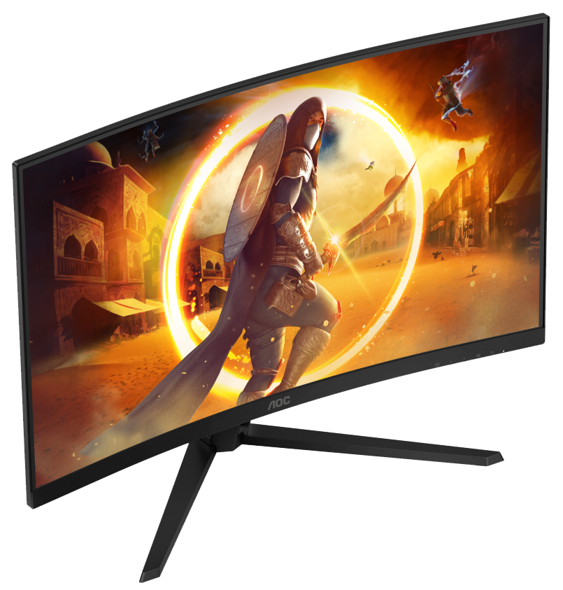 Монiтор 31.5" AOC CQ32G4VE Black