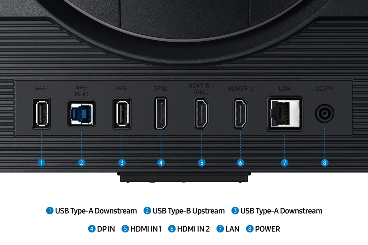 Монiтор 32" Samsung LS32DG700EIXUA 