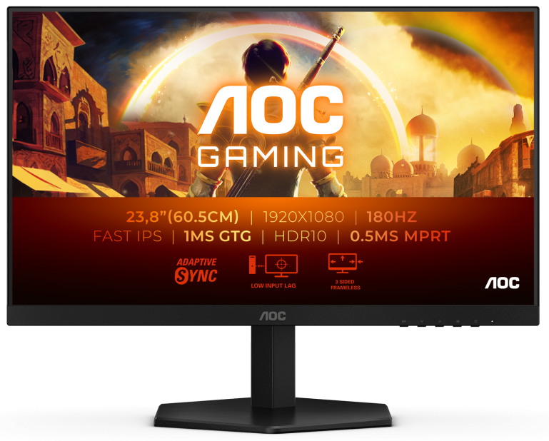 Монiтор 23.8" AOC 24G42E Black