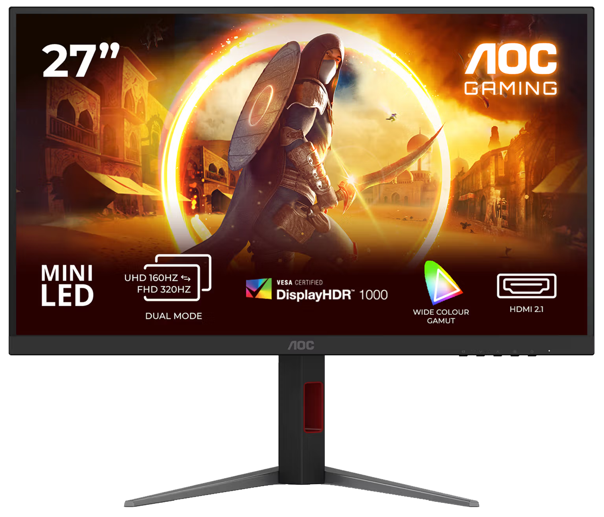 Монiтор 27" AOC U27G4XM
