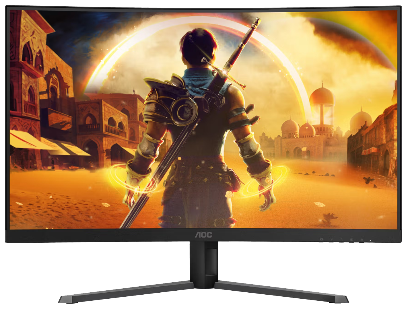 Монiтор 31.5" AOC C32G42ZE Black