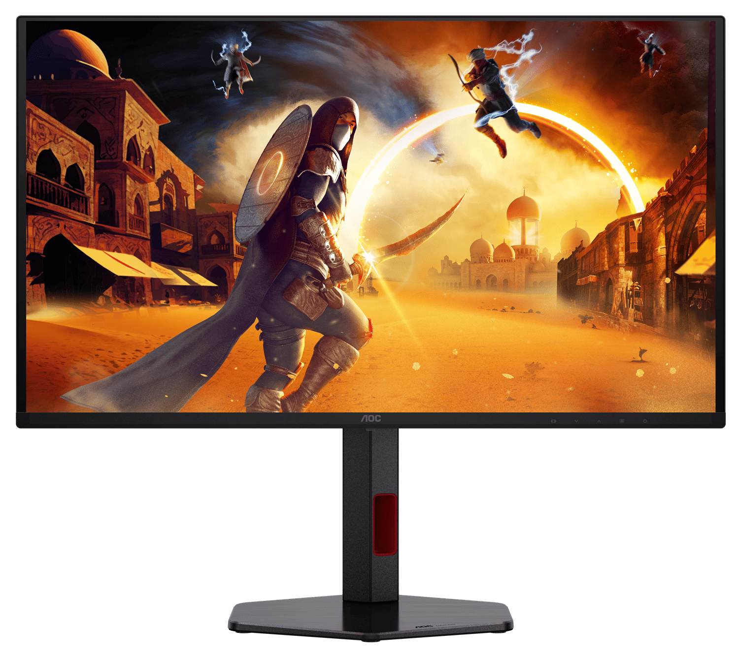 Монiтор 26.5" AOC Q27G4ZDR Black/Red