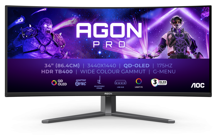 Монiтор 34" AOC AGON AG346UCD