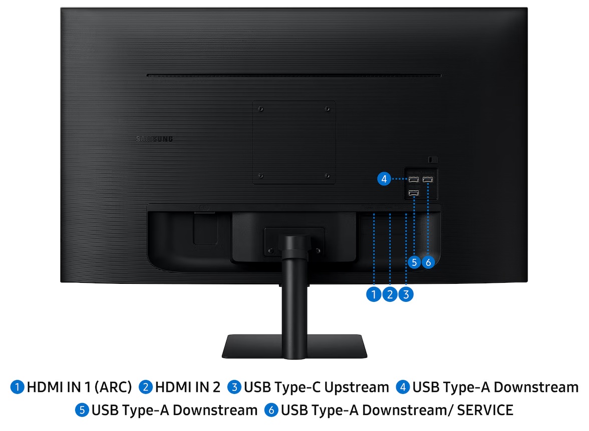 Монiтор 32" Samsung LS32FM702UZXUA 