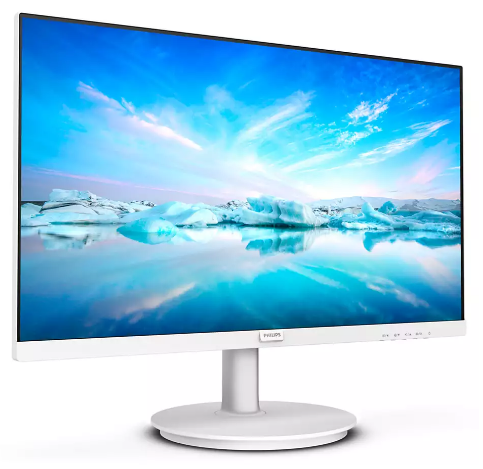 Монiтор 23.8" Philips 241V8AW/00 White 