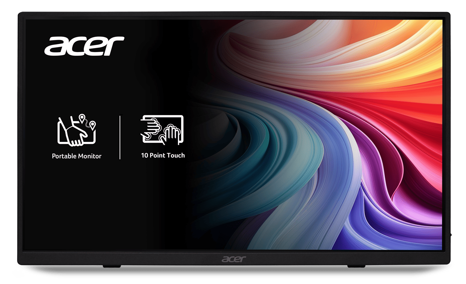 Монiтор 15.6" Acer PM161QTbmiuuux (UM.ZP1EE.007) Black