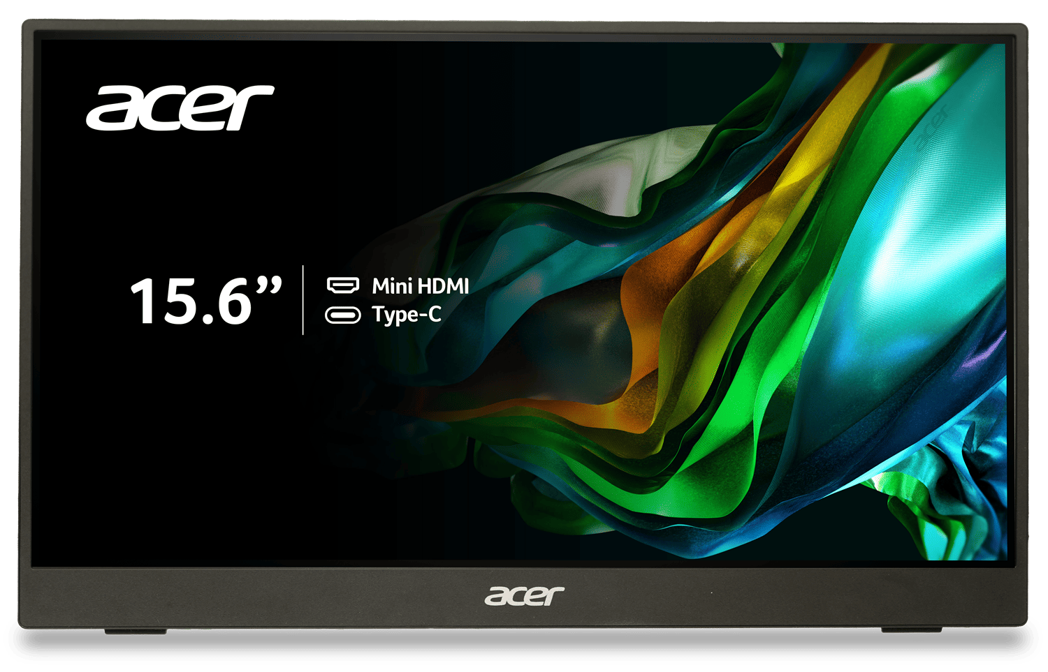 Монiтор 15.6" Acer PM161QBbmiuux (UM.ZP1EE.B02) Black