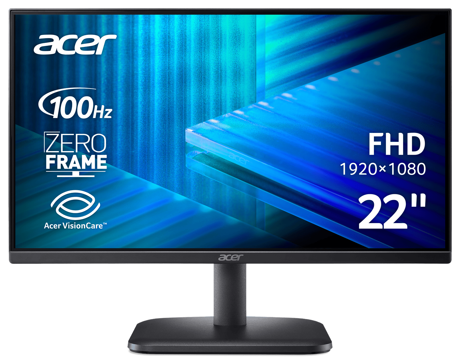 Монiтор 21.5" Acer EK220QE3bi (UM.WE0EE.303) Black