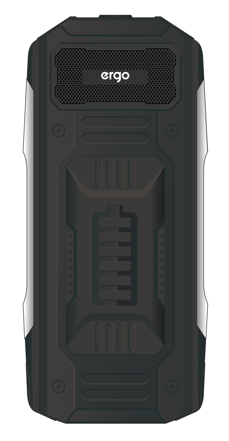 Мобільний телефон ERGO E242 Dual Sim Black