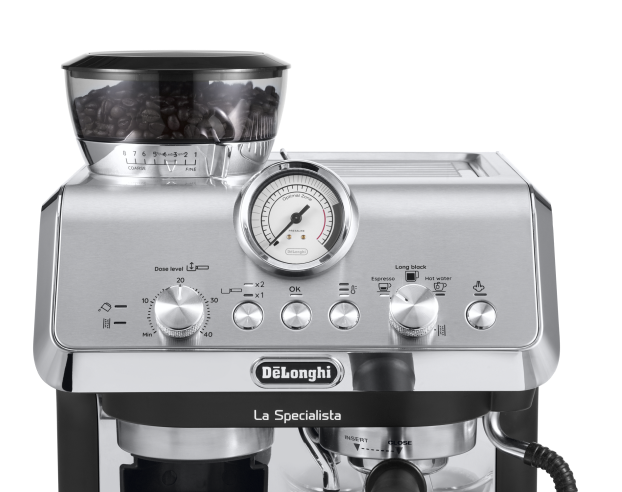 Ріжкова кавоварка еспресо Delonghi La Specialista Arte EC 9155.MB