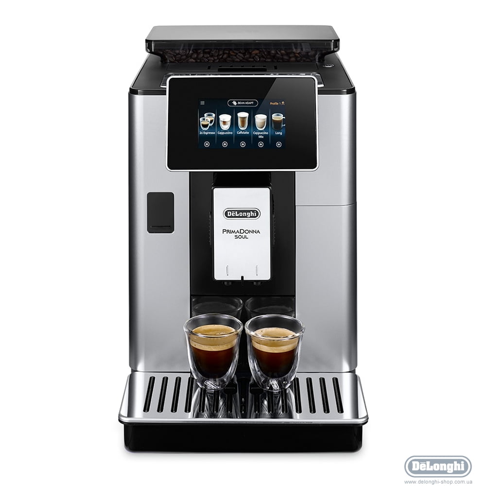 Кавомашина автоматична Delonghi PrimaDonna Soul ECAM 610.55.SB