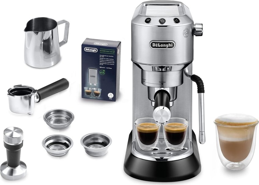 Ріжкова кавоварка еспресо De’Longhi Dedica Arte EC 885.M