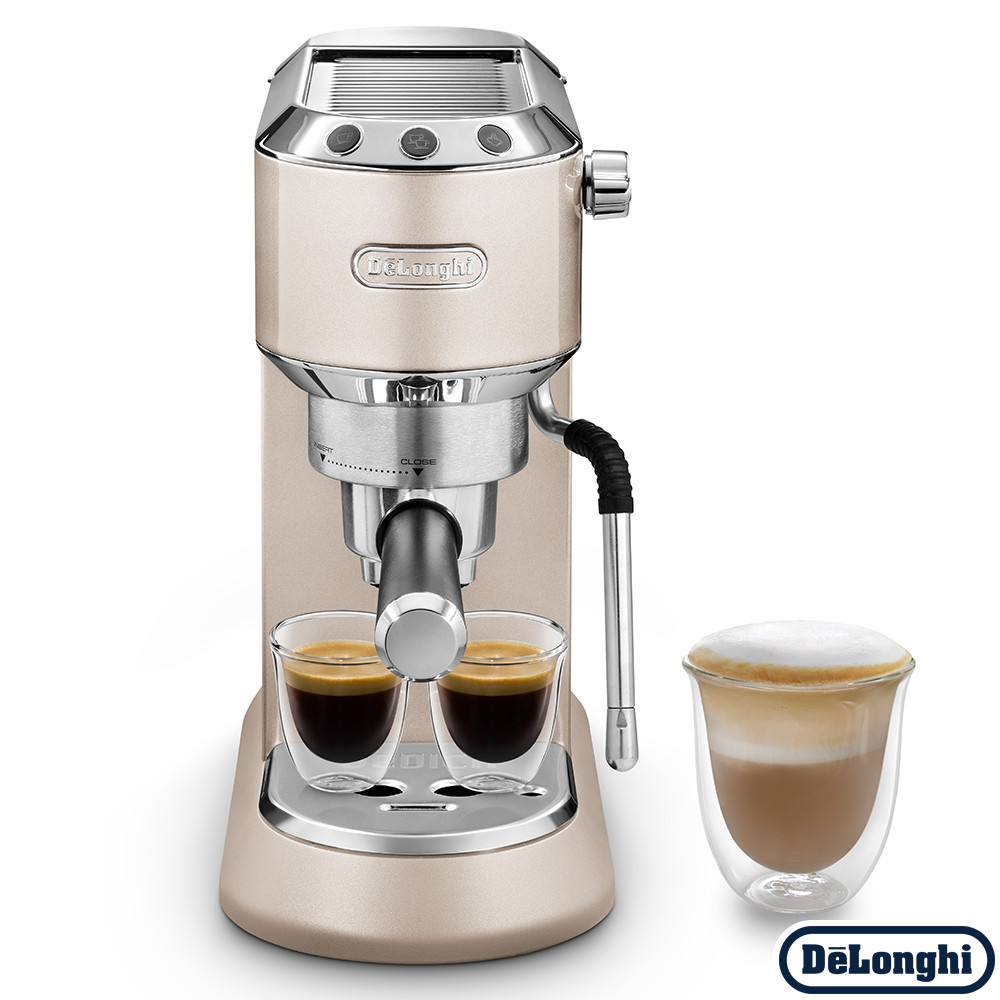 Ріжкова кавоварка еспресо Delonghi Dedica Arte EC 885.BG