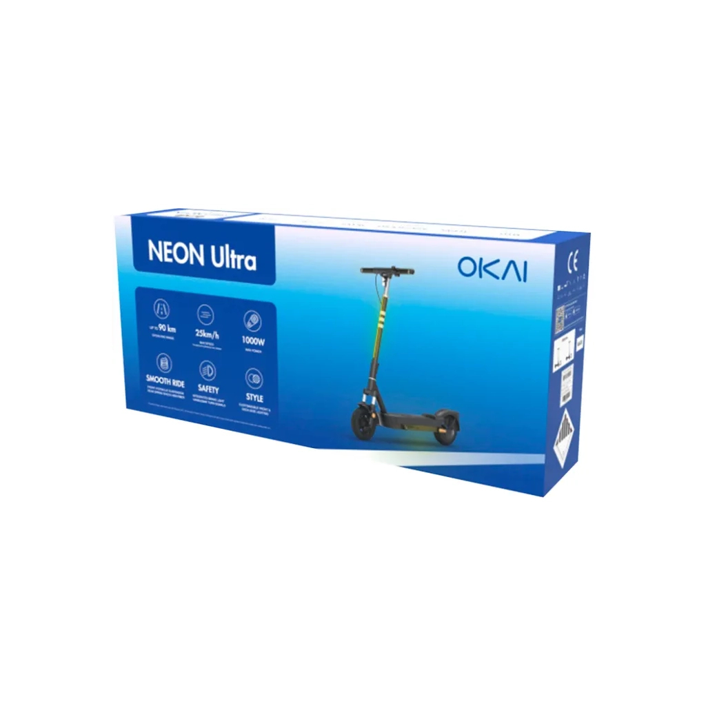 Електросамокат OKAI ES40 10" Black (ES40-B)