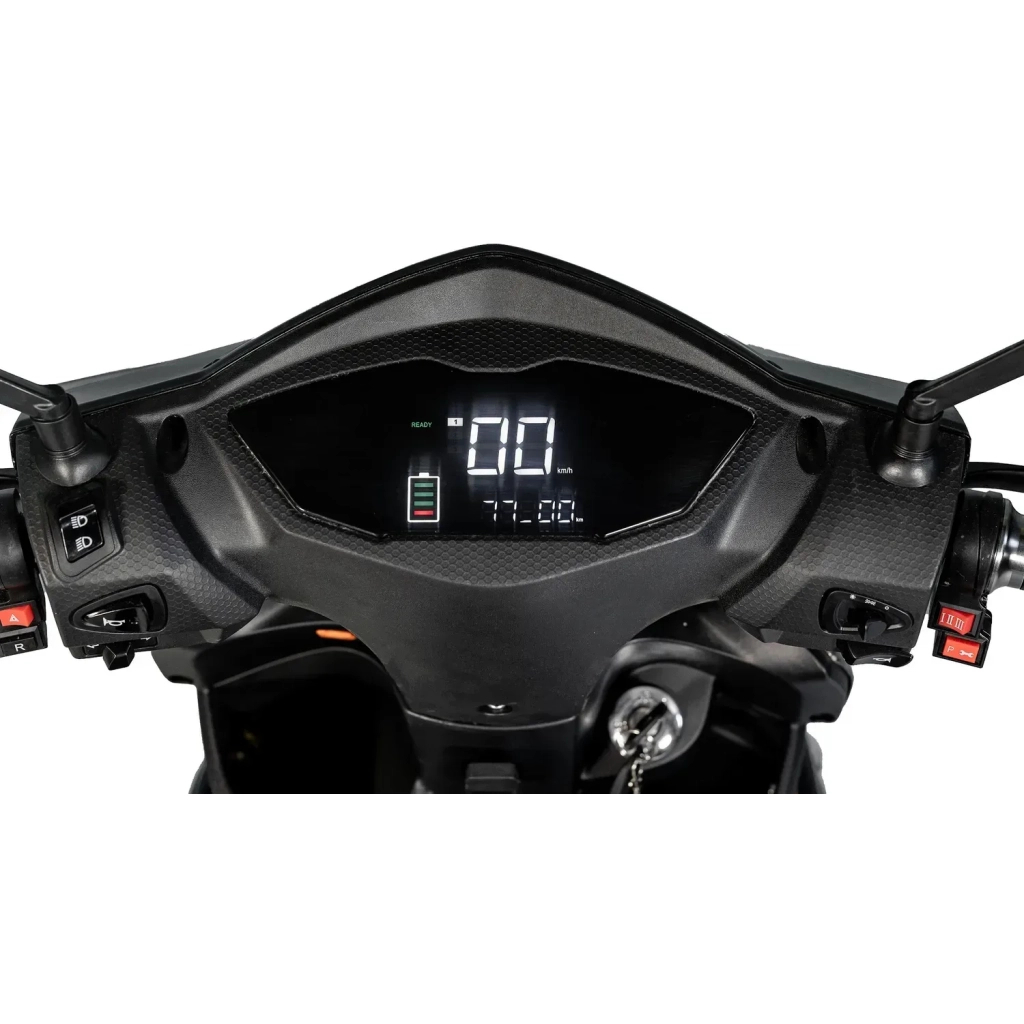 Електроскутер Atlas Eagle Box 2000W Plus Black (4033)