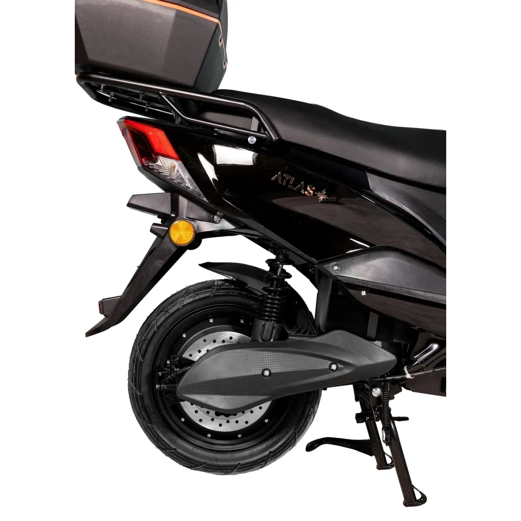 Електроскутер Atlas Spider 2 Box 2000W Plus Black (4030)