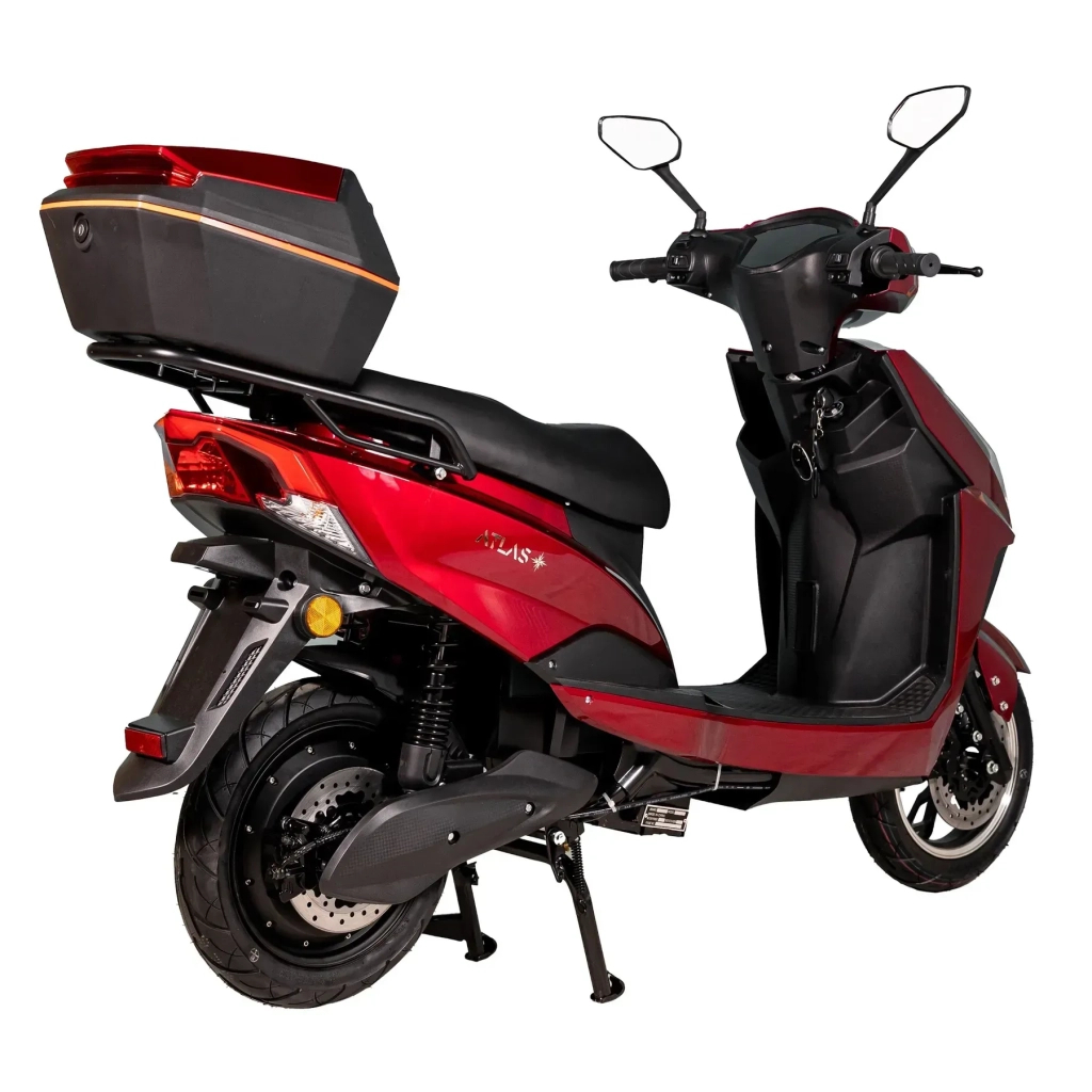 Електроскутер Atlas Spider 2 Box 2000W Plus Red (4032)
