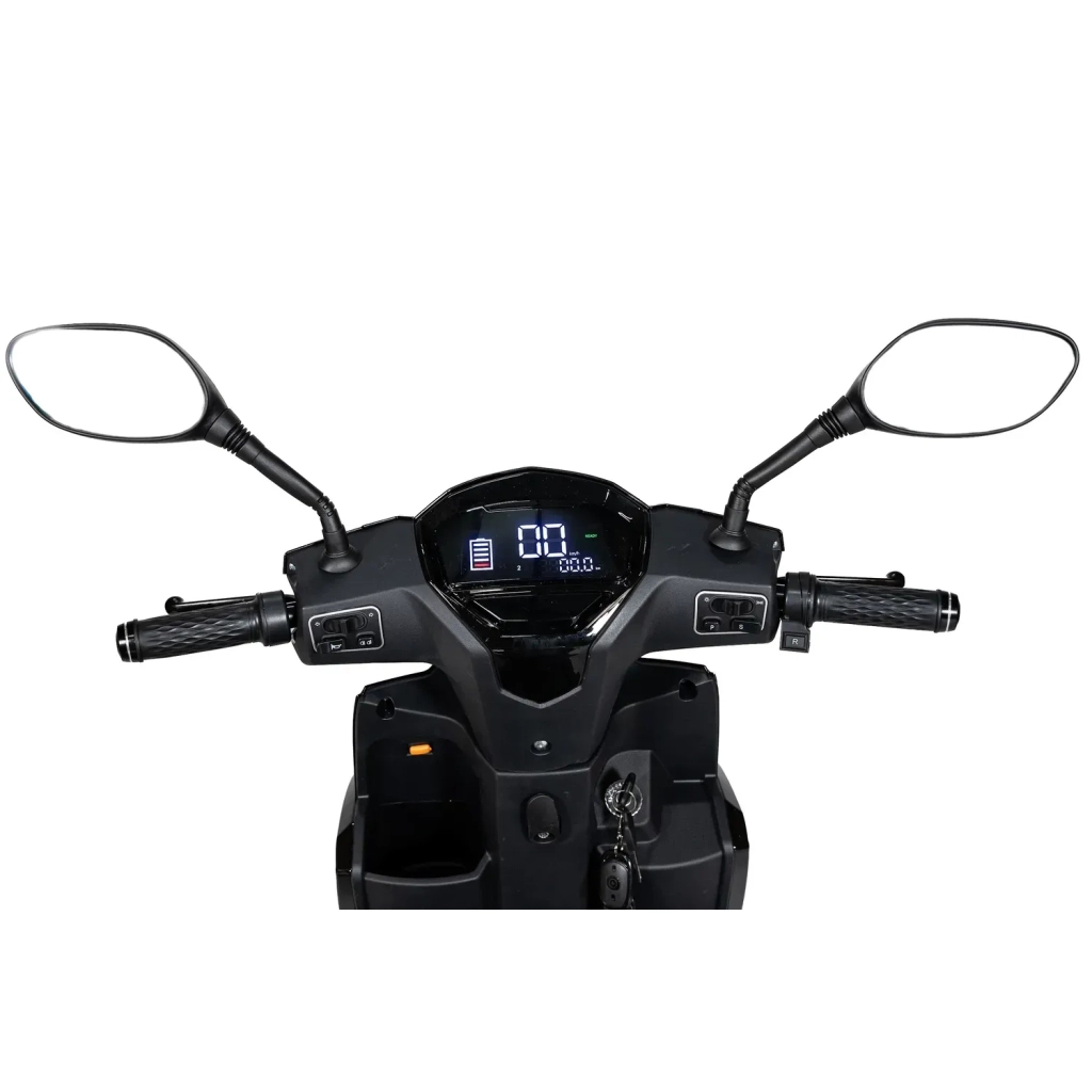 Електроскутер Atlas Tiger Box 2000W Plus Black (3121)