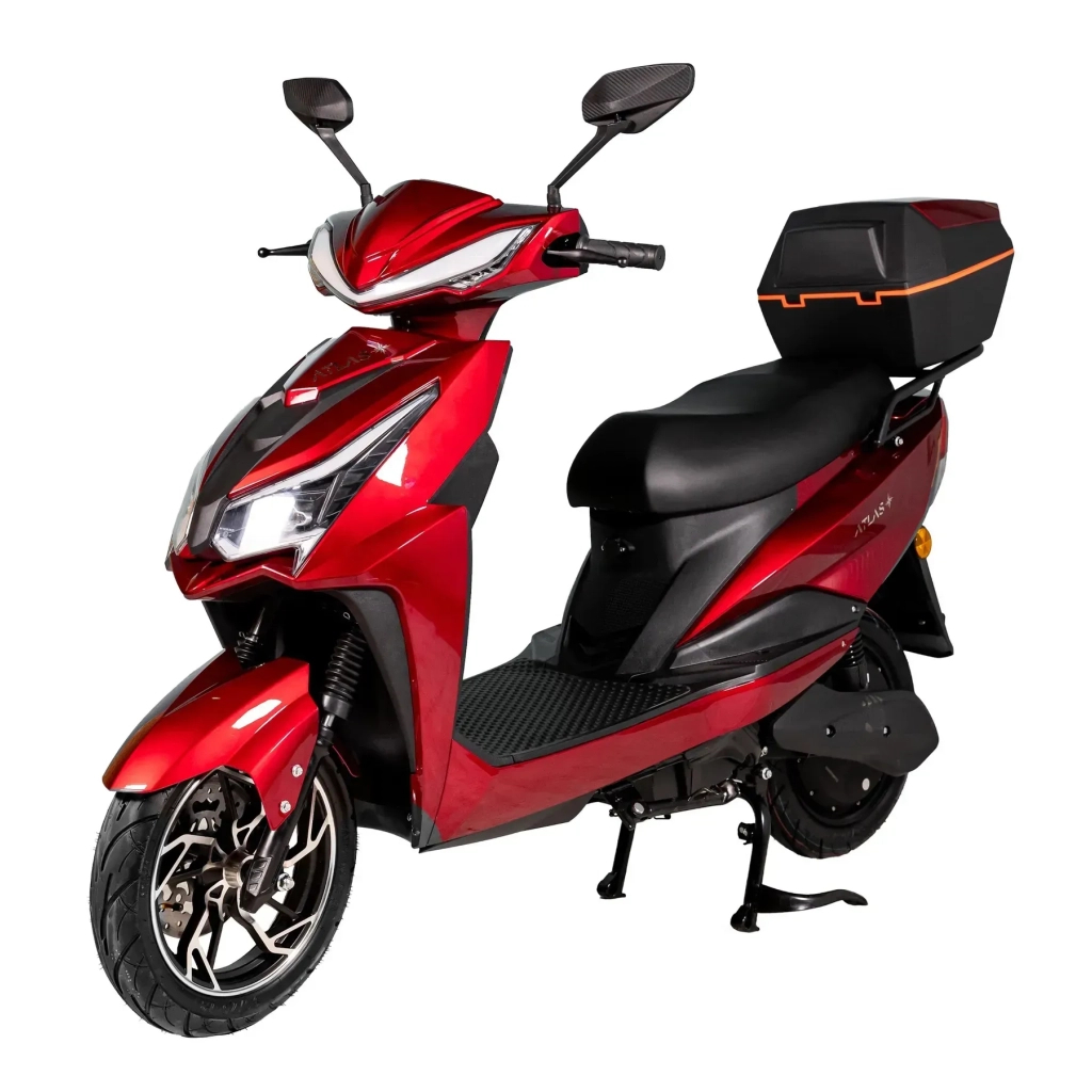 Електроскутер Atlas Spider 2 Box 2000W Plus Red (4032)