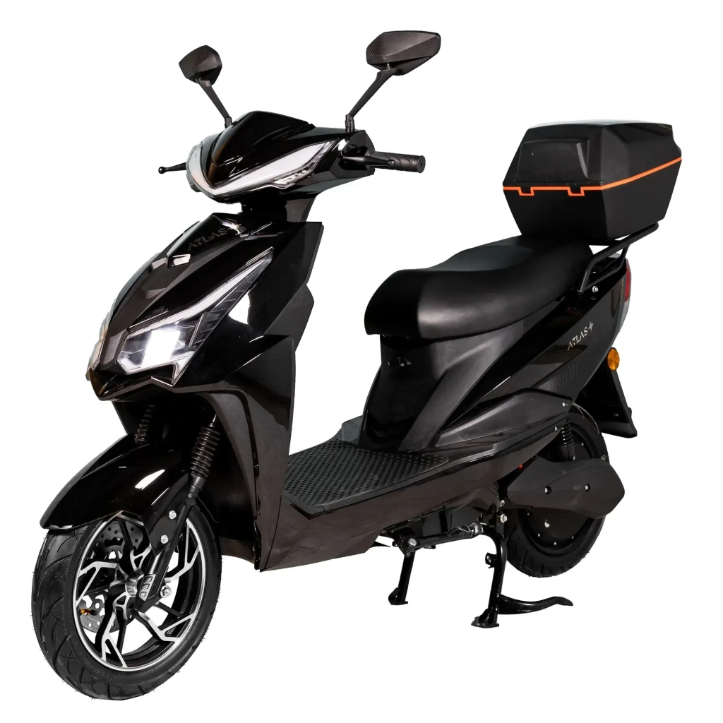 Електроскутер Atlas Spider 2 Box 2000W Plus Black (4030)