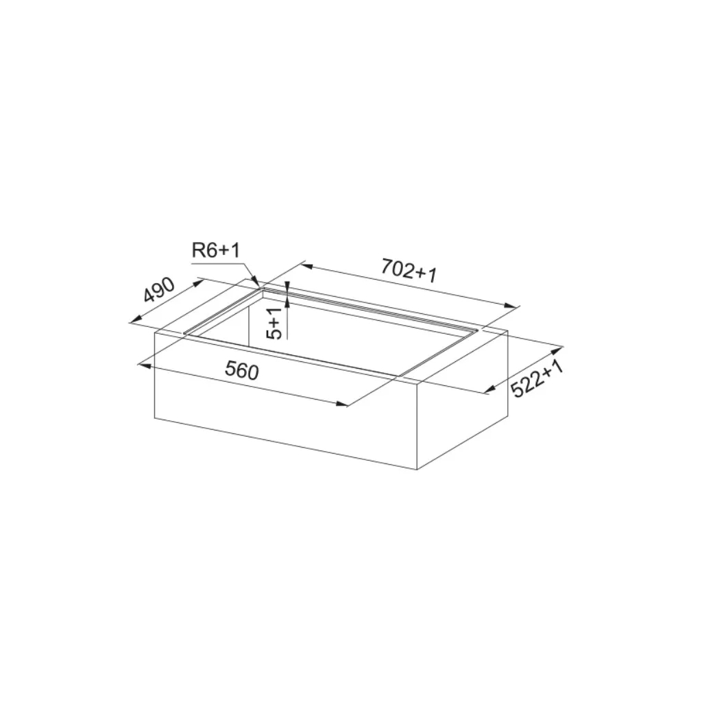 Варочна поверхня Franke Smart 2Gether FSM 7072 4RC R HI (340.0731.893)