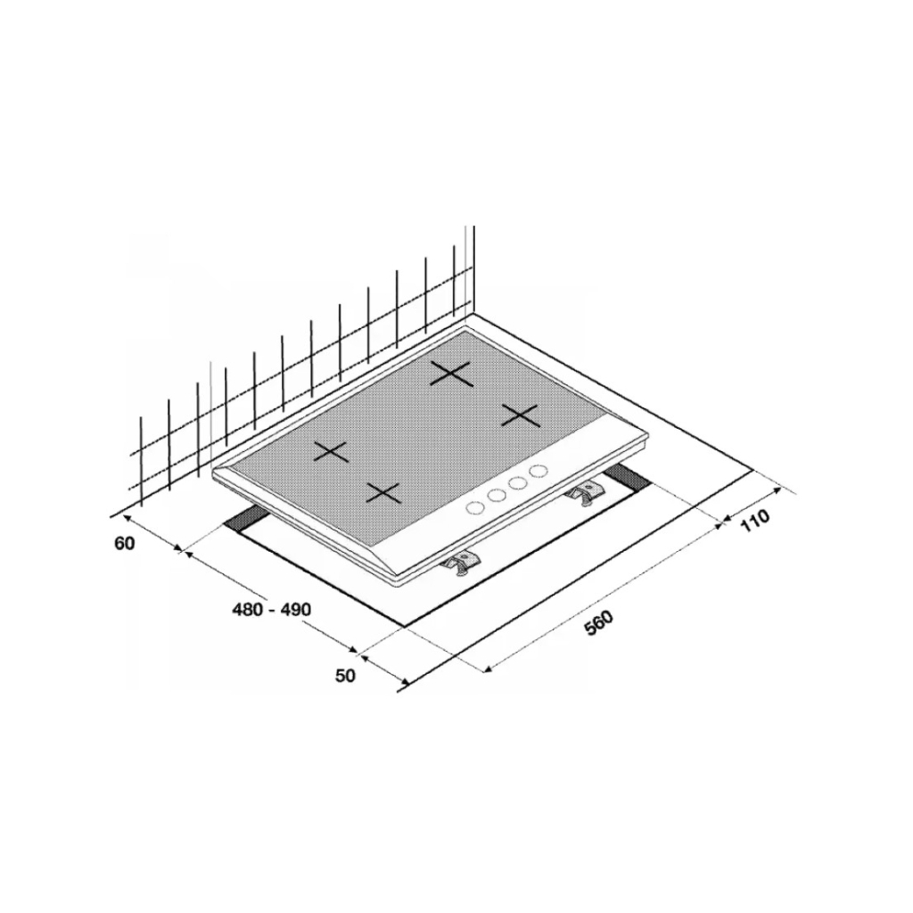 Варочна поверхня Beko HILG64225S