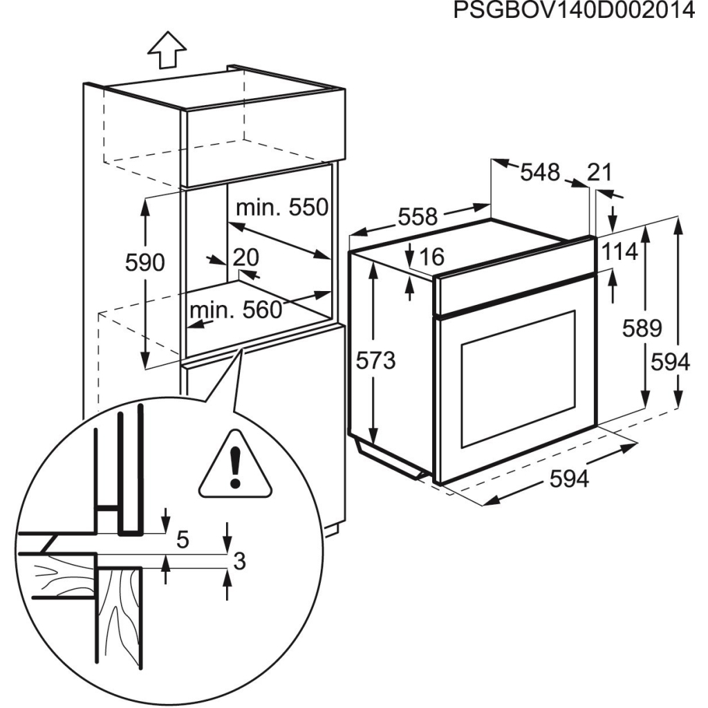 Духова шафа Electrolux EOA 5220 FOR (EOA5220FOR)
