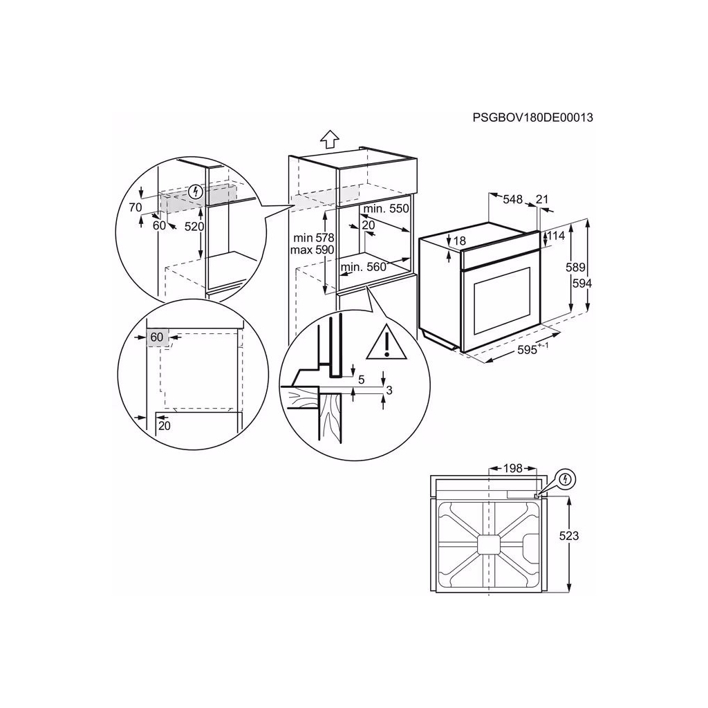 Духова шафа Electrolux EOC6P77H