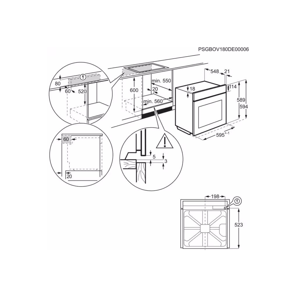 Духова шафа Electrolux EOC6P77H