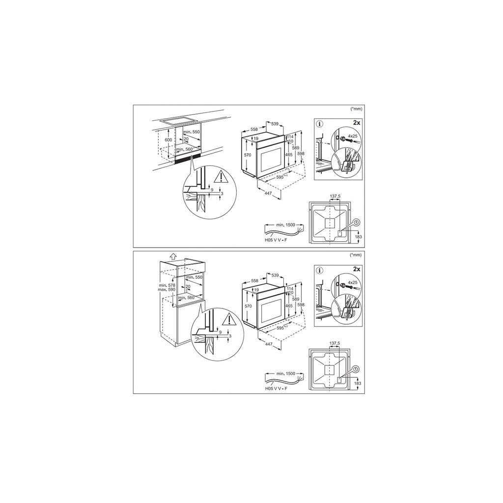 Духова шафа Electrolux LOF4P06BK