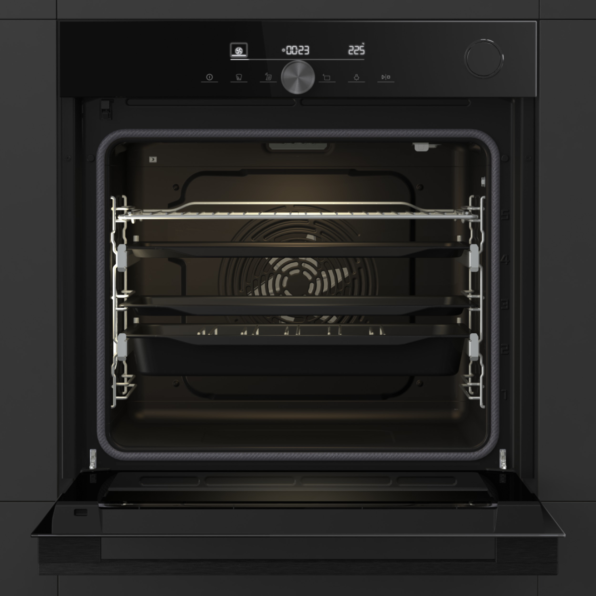Електрична духова шафа Hisense BSA6633PBG8